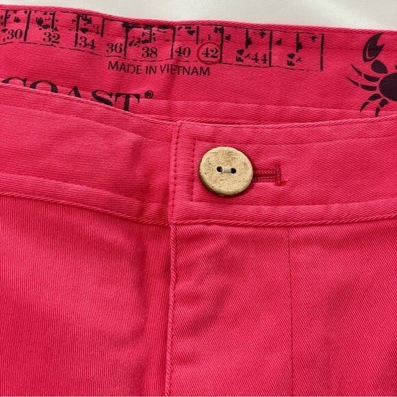 NWT COAST Apparel Men’s Dock Shorts Size 42 Watermelon - Picture 3 of 10